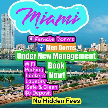 Miami On A Budget - Free Dinner -Coffee - Tea - Every Day-Female Only Dorms - Men Only Dorms - Under New Management Luaran gambar